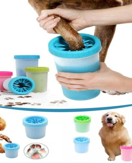 Silikon Uçlu Köpek Pati Yıkama Aparatı 9*12 cm