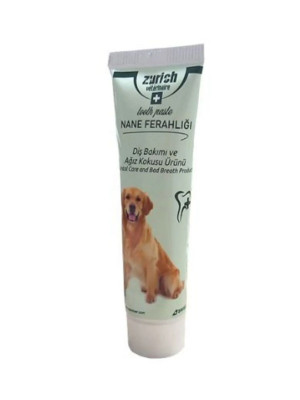 Zurıch Dog Ağız Ve Diş Bakım Paste 100 Gr Nane Ferahlığı