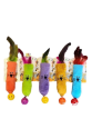 Catnipli Peluş Kedi Köpek Oyuncağı 7 x 23 cm Çeşitli Renklerde Catnipli Peluş Kedi Köpek Oyuncağı 7 x 23 cm Çeşitli Renklerde