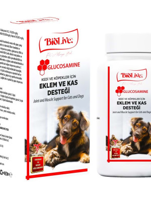 Biolive Glucosamine Kedi ve Köpekler İçin Eklem ve Kas Desteği Toz Vitamin 100gr