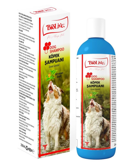 Biolive Çay Ağacı Özlü Köpek Şampuanı 200ml