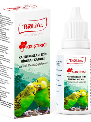 Biolive Kuşlar İçin Kızıştırıcı Vitamin 50ml