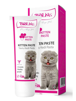 Biolive Yavru Kediler İçin Malt Vitamin Paste 100gr