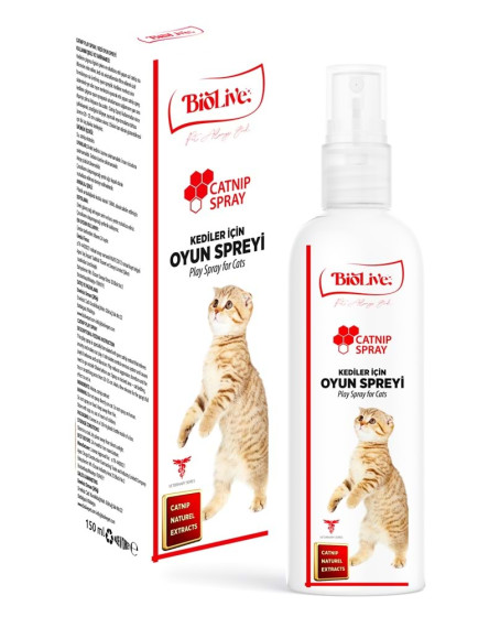 Biolive Kediler İçin Oyun Spreyi 150ml