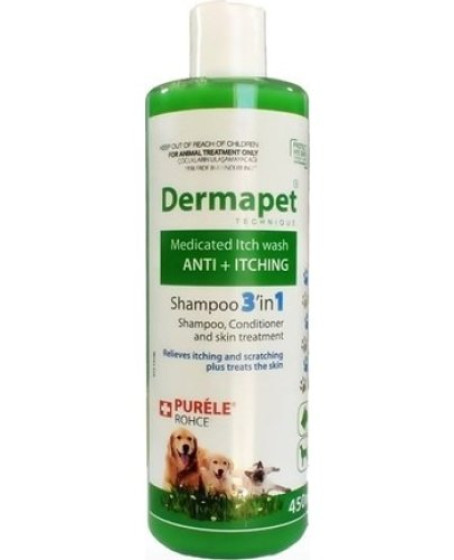 Kedi Köpek Şampuanı 3in1 Plus 450 ml