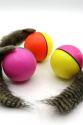 Hareketli Sesli Peluş Toplu Fare Pilli Kedi Oyuncağı 8 CM Hareketli Sesli Peluş Toplu Fare Pilli Kedi Oyuncağı 8 CM