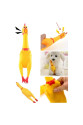Sesli Horoz Eğlenceli Köpek ve Kediler İçin Sesli Öten Horoz Oyuncak 28 cm