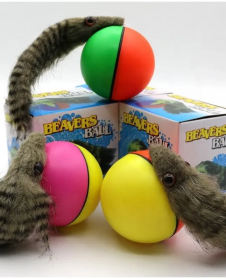 Hareketli Sesli Peluş Toplu Fare Pilli Kedi Oyuncağı 8 CM Hareketli Sesli Peluş Toplu Fare Pilli Kedi Oyuncağı 8 CM