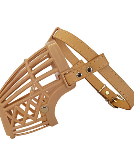 Karamel Plastik Köpek Ağızlığı 10,5 cm-27 cm Bej Medium Karamel Plastik Köpek Ağızlığı 10,5 cm-27 cm Bej Medium