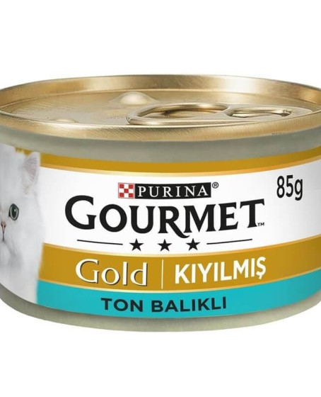 Purina Gourmet Gold Kıyılmış Ton Balıklı Kedi Konservesi 85gr