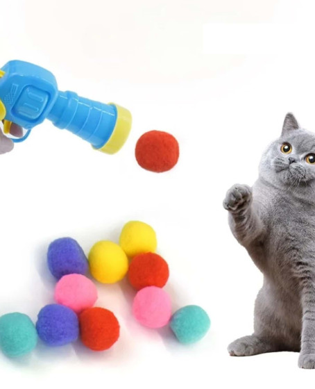 Top Atma Tabancası Peluş 20 Toplu Oyuncak