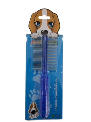 Şeffaf Çift Taraflı Kıtık Açıcı Tarak 8x19 cm Karışık