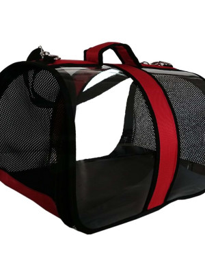 Tünekli Kuş Taşıma Çantası 20-30 cm Kırmızı