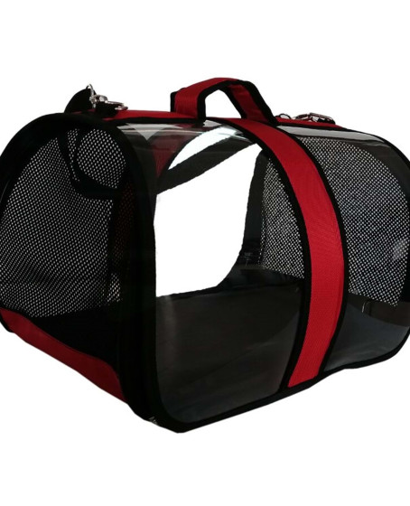 Tünekli Kuş Taşıma Çantası 20-30 cm Kırmızı
