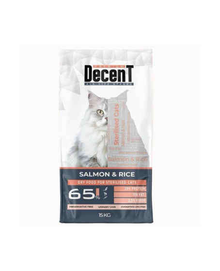 Decent Sterilised Urinary Care Balıklı ve Pirinçli Kısırlaştırılmış Kedi Maması 1.5 Kg Decent Sterilised Urinary Care Balıklı ve Pirinçli Kısırlaştırılmış Kedi Maması 1.5 Kg