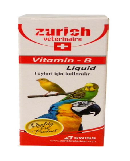 Kuşlar için B Vitamini 30 ml Kuşlar için B Vitamini 30 ml