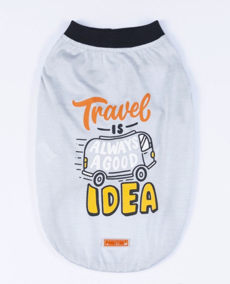 Grey Travel Tişört Small 23x24x37 cm
