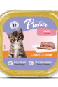 Plaisir Tavuk Etli Pate Yavru Kedi Yaş Maması 100 Gr Plaisir Tavuk Etli Pate Yavru Kedi Yaş Maması 100 Gr