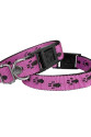 Köpek Tasması Patili Dokuma 2 cm - Min: 30 cm - Max: 50 cm Koyu Pembe Köpek Tasması Patili Dokuma 2 cm - Min: 30 cm - Max: 50 cm Koyu Pembe