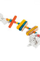 Doğal Ahşap Kuş Oyuncağı 35 CM Doğal Ahşap Kuş Oyuncağı 35 CM