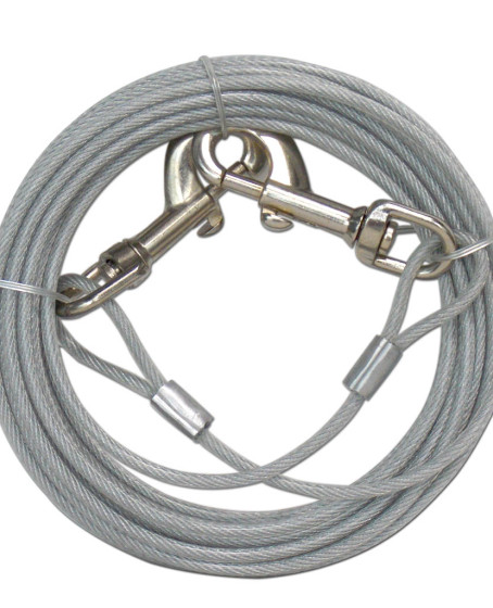 Bahçe Bağlama Çelik Halatı 3 Mm*9 Metre 35 Kg Bahçe Bağlama Çelik Halatı 3 Mm*9 Metre 35 Kg