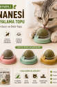 Doğal Catnipli Yenilebilir Kedi Nanesi Yalama Topu – 6 CM Doğal Catnipli Yenilebilir Kedi Nanesi Yalama Topu – 6 CM