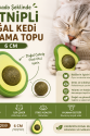 Avokado Şeklinde Catnipli Doğal Kedi Yalama Topu 6 Cm Avokado Şeklinde Catnipli Doğal Kedi Yalama Topu 6 Cm