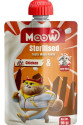 Moow Kısırlaştırılmış Kedi İçin Tavuklu Keçi Sütlü Kedi Et Ezmesi 90 gr