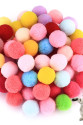 Mini Ponpon Kedi Oyuncak Topu 5 cm ( 2 Adet ) – Yumuşak Renkli Sessiz Kedi Oyun Topu Mini Ponpon Kedi Oyuncak Topu 5 cm ( 2 Adet ) – Yumuşak Renkli Sessiz Kedi Oyun Topu