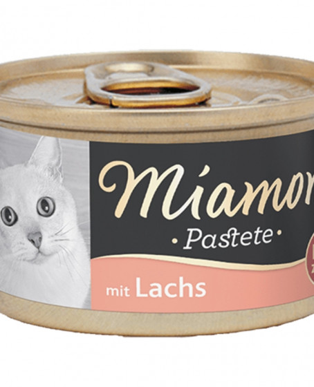 Pastete Somon Balıklı Kedi Konserve Mama 85 gr Pastete Somon Balıklı Kedi Konserve Mama 85 gr