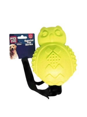 Sesli Lüx Baykuş Köpek Eğitim Oyuncağı 30x10 Cm Sarı
