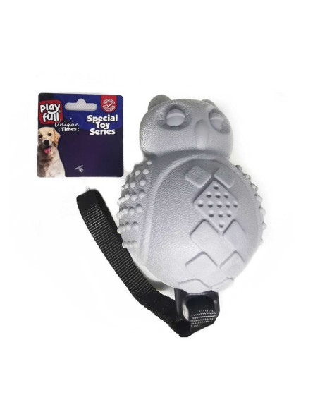 Sesli Lüx Baykuş Köpek Eğitim Oyuncağı 30x10 Cm Sarı