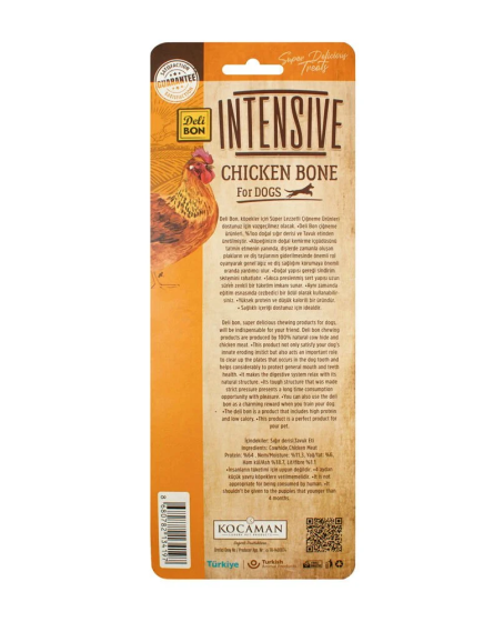 İntensive Tavuklu Kemik 15Cm 1 li Paket