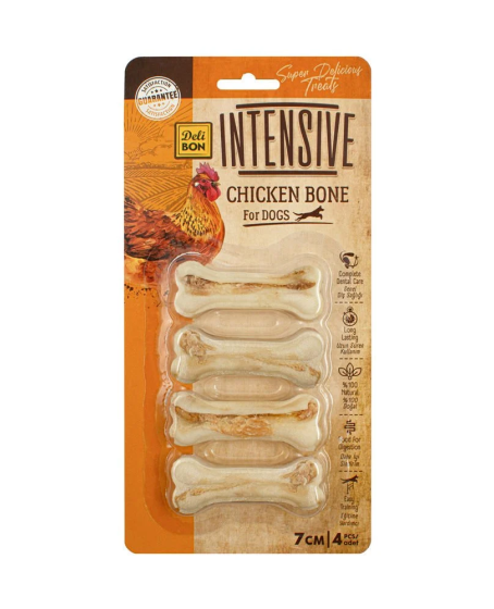 İntensive Tavuklu Kemik - 7Cm 4 lü Paket İntensive Tavuklu Kemik - 7Cm 4 lü Paket