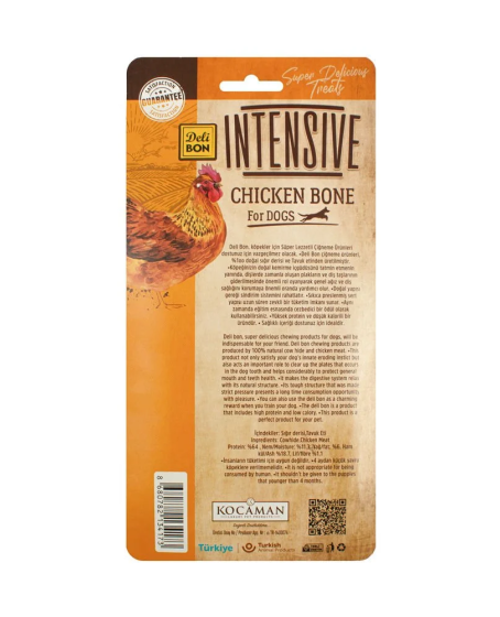 İntensive Tavuklu Kemik - 7Cm 4 lü Paket İntensive Tavuklu Kemik - 7Cm 4 lü Paket