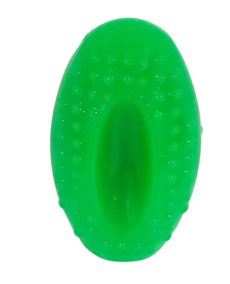 Benny Köpek Oyuncağı Sert Elips Top 8 x 4.5 cm Yeşil