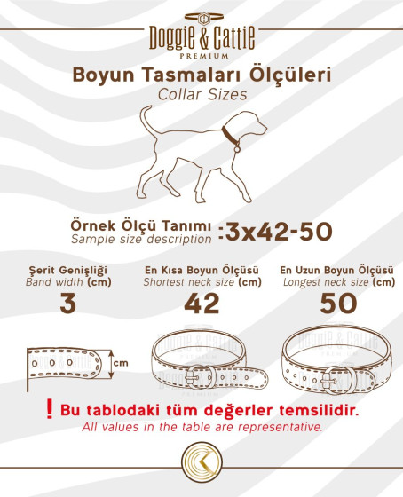 Seri Dokuma Köpek Boyun Tasması 4x52-60cm Siyah Seri Dokuma Köpek Boyun Tasması 4x52-60cm Siyah