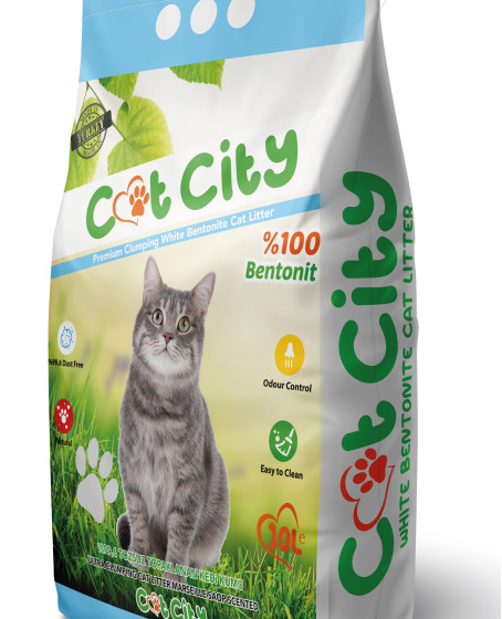 Doğal Topaklanan Kedi Kumu 10 Lt Marsilya Sabunlu