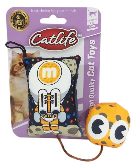 Catlife Hışırtılı Kedi Oyuncağı 9 cm Catlife Hışırtılı Kedi Oyuncağı 9 cm