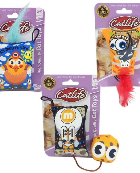 Catlife Hışırtılı Kedi Oyuncağı 9 cm Catlife Hışırtılı Kedi Oyuncağı 9 cm