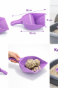 Kapaklı Kedi Kumu Küreği Elekli – Ergonomik Saplı Dayanıklı Plastik Kum Temizleme Küreği 26 cm Kapaklı Kedi Kumu Küreği Elekli – Ergonomik Saplı Dayanıklı Plastik Kum Temizleme Küreği 26 cm