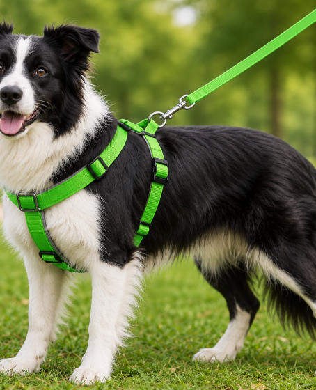 Gezdirme Kayışlı Dokuma Köpek Göğüs Tasma Seti 40*60-110 cm Neon Yeşil Gezdirme Kayışlı Dokuma Köpek Göğüs Tasma Seti 40*60-110 cm Neon Yeşil