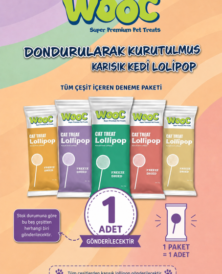 Karışık Kedi Ödülü Lolipop 1.4 Gr 1 adet