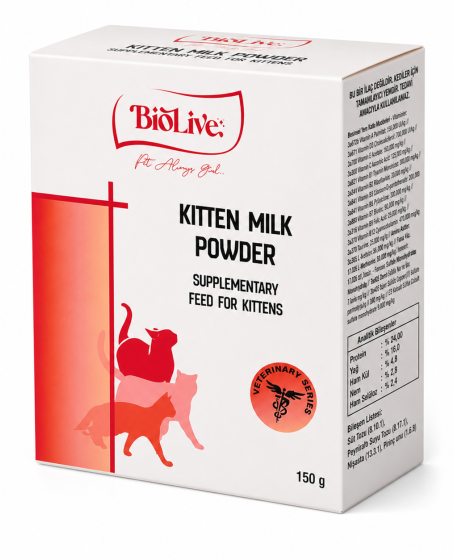 Biolive Yavru Kedileri İçin Süt Tozu 150 gr Biolive Yavru Kedileri İçin Süt Tozu 150 gr
