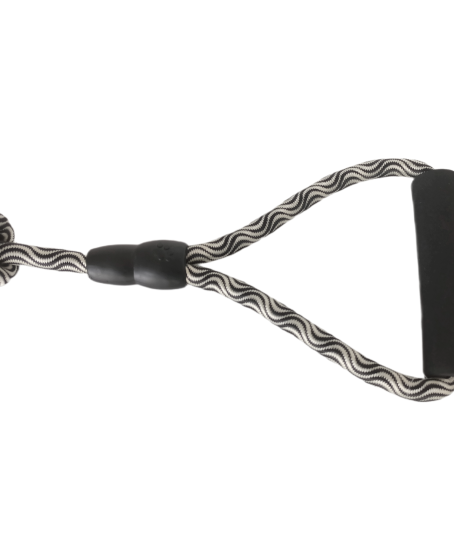 Köpek Göğüs Tasma Seti Dalga Desenli 1.5 cm*35-48 cm Siyah-Beyaz