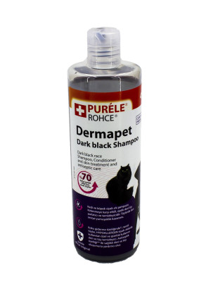 Siyah Irk Kedi Ve Köpek İçin Dermatolojik Etkili Kremli Şampuan