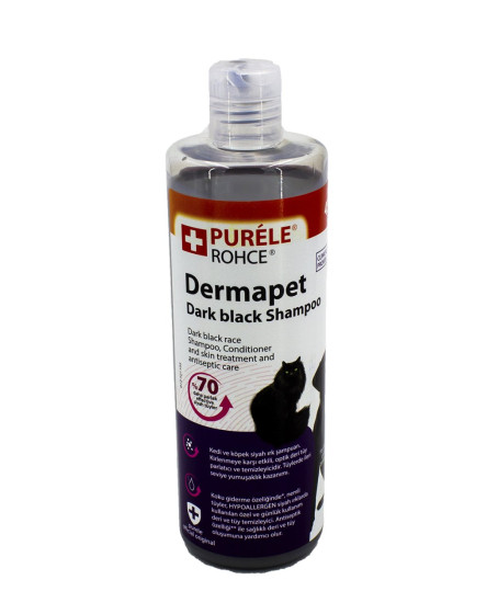 Siyah Irk Kedi Ve Köpek İçin Dermatolojik Etkili Kremli Şampuan Siyah Irk Kedi Ve Köpek İçin Dermatolojik Etkili Kremli Şampuan