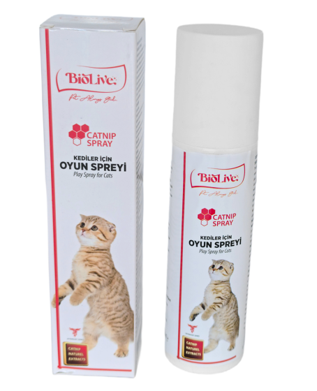 Biolive Kediler İçin Oyun Spreyi 150ml