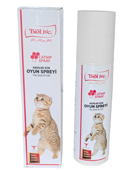 Biolive Kediler İçin Oyun Spreyi 150ml