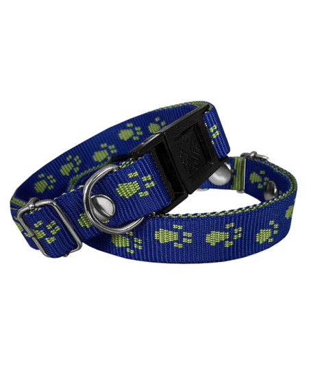 Köpek Tasması Patili Dokuma 2 cm - Min: 30 cm - Max: 50 cm Lacivert Köpek Tasması Patili Dokuma 2 cm - Min: 30 cm - Max: 50 cm Lacivert